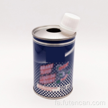 قوطی قلع روغن مایع هیدرولیک DOT 3